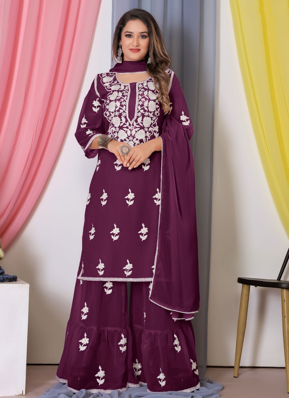 Georgette Salwar Suit - T2249