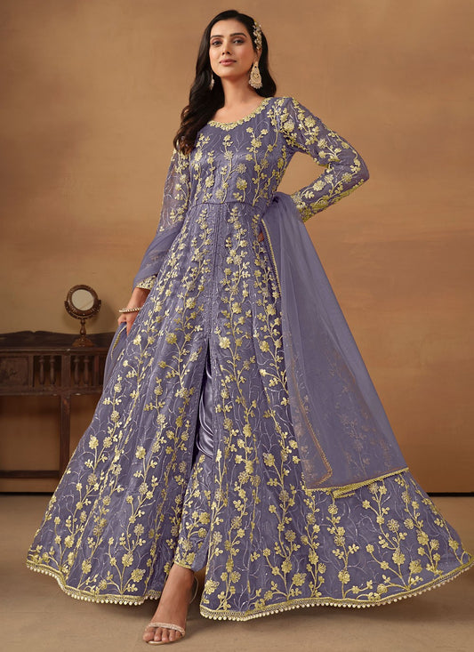 Net Salwar Suit - T3182