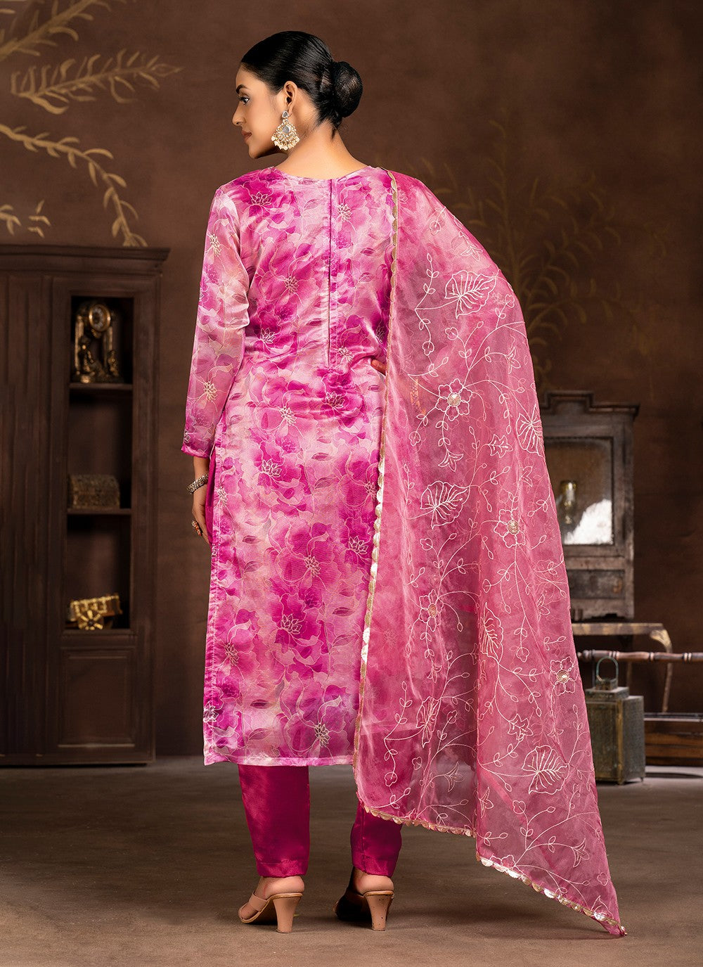 Organza Salwar Suit - T2000