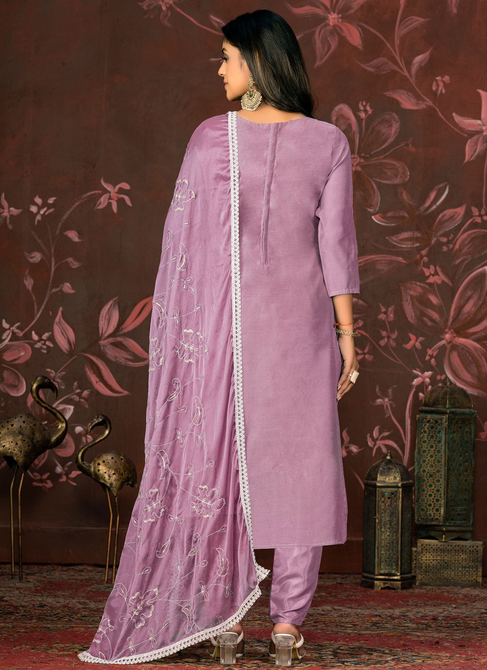 Organza Salwar Suit - T1970