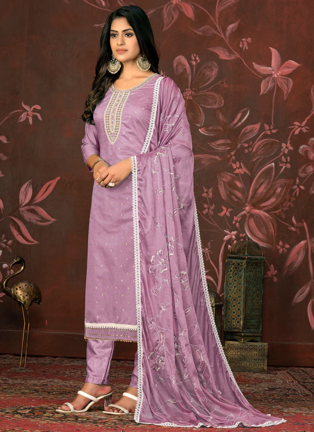 Organza Salwar Suit - T1970