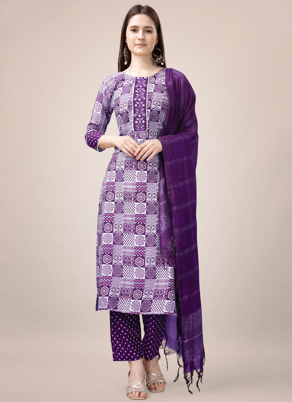 Rayon Salwar Suit - T2756