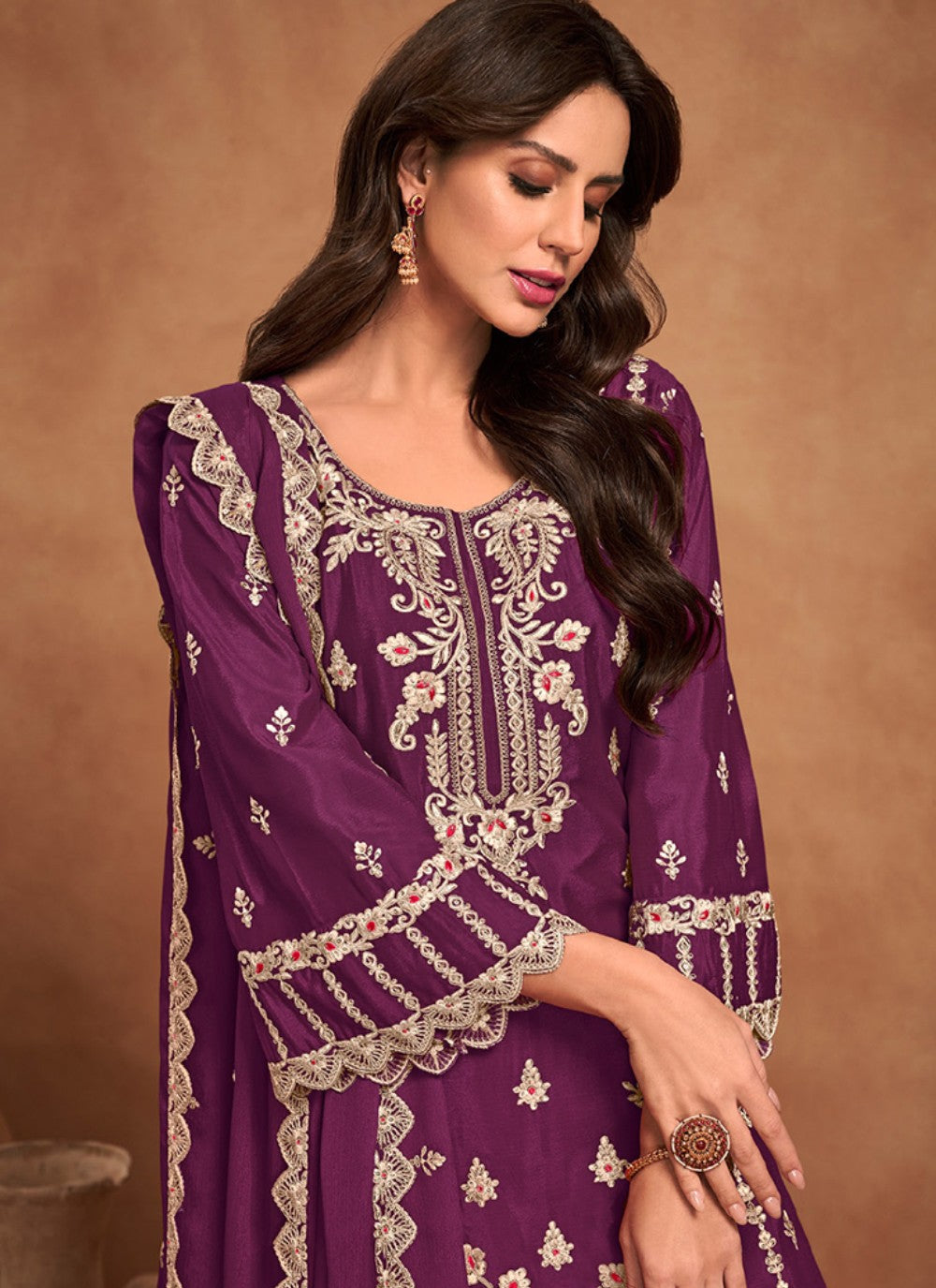 Chinon Salwar Suit - T2072