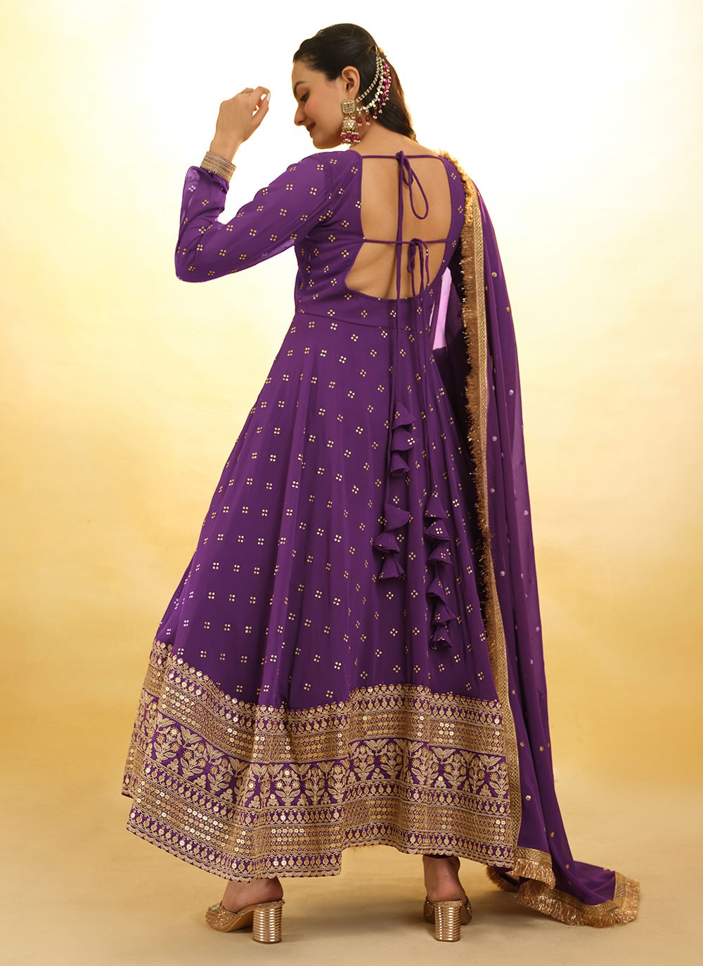 Georgette Salwar Suit - T2674