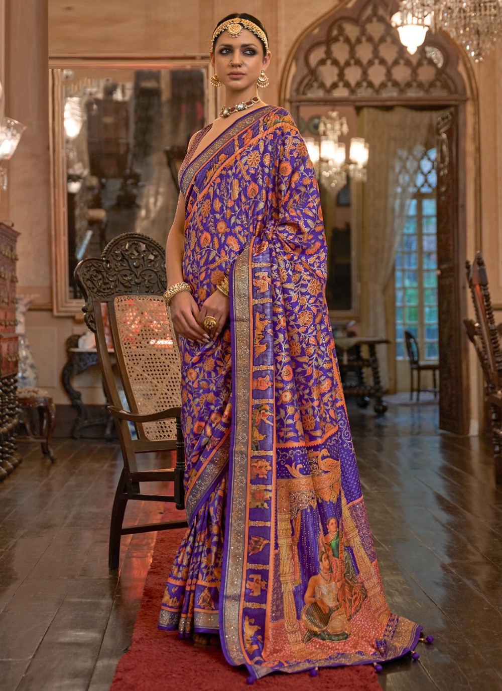 Saree Weaving Zari Patola Silk Saree - S2800