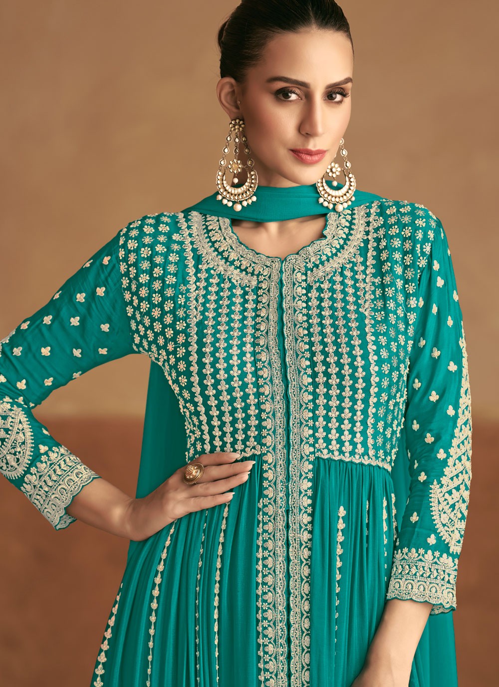 Chinon Salwar Suit - T3786