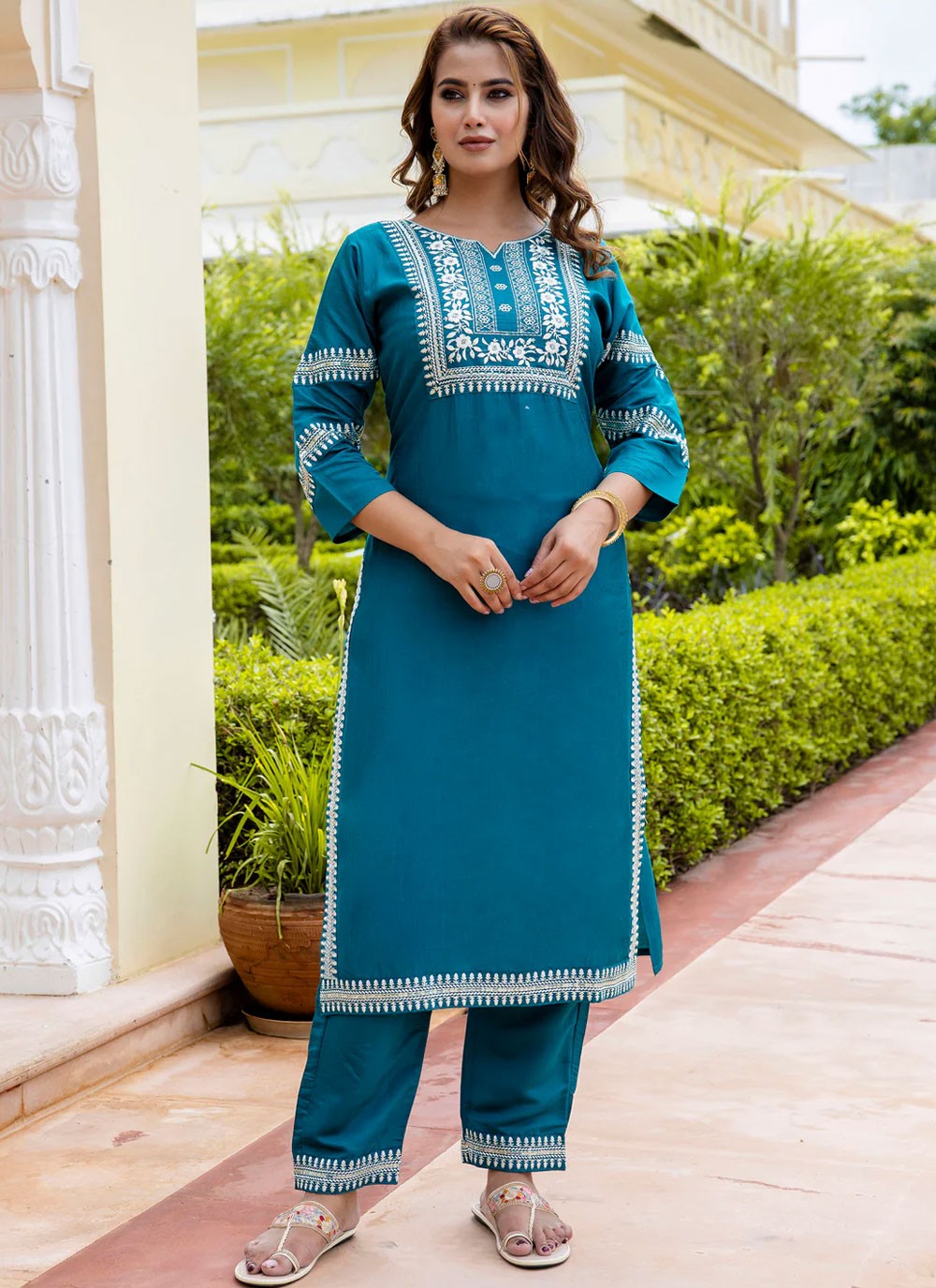 Viscose Salwar Suit - T3875