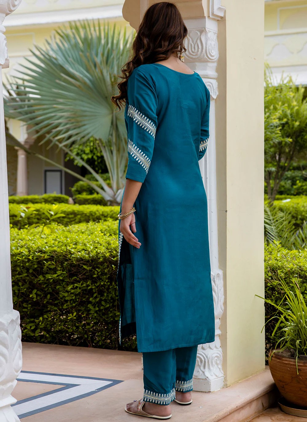 Viscose Salwar Suit - T3875