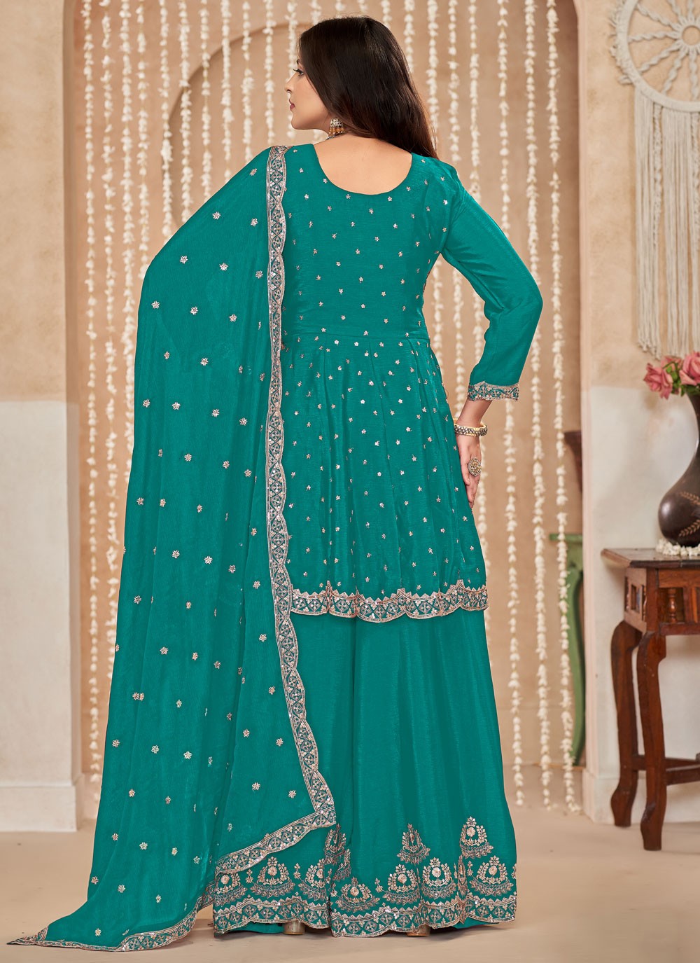 Chinon Salwar Suit - T3248