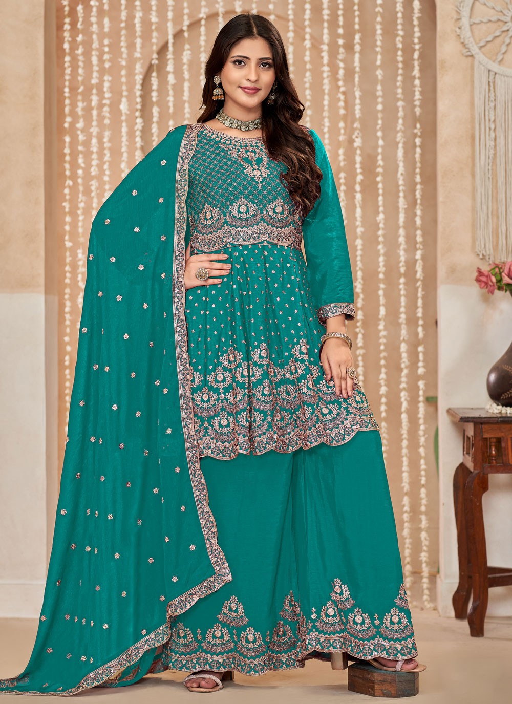 Chinon Salwar Suit - T3248