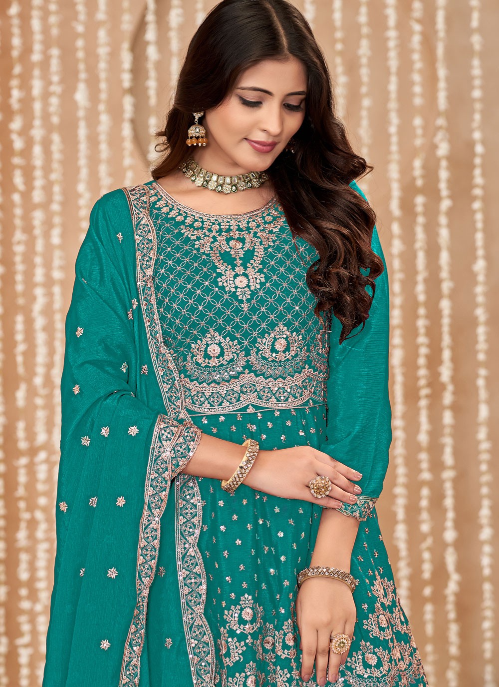 Chinon Salwar Suit - T3248