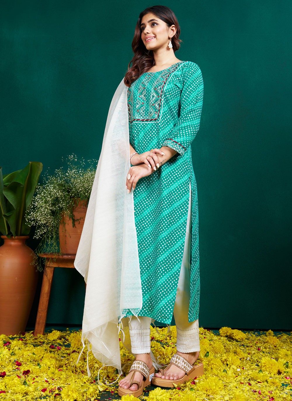 Rayon Salwar Suit - T4153