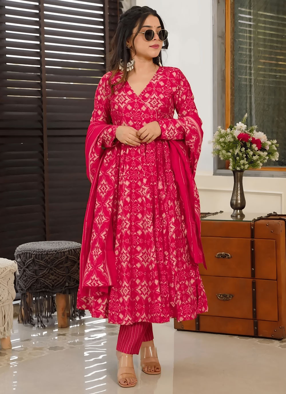 Muslin Salwar Suit - T4102