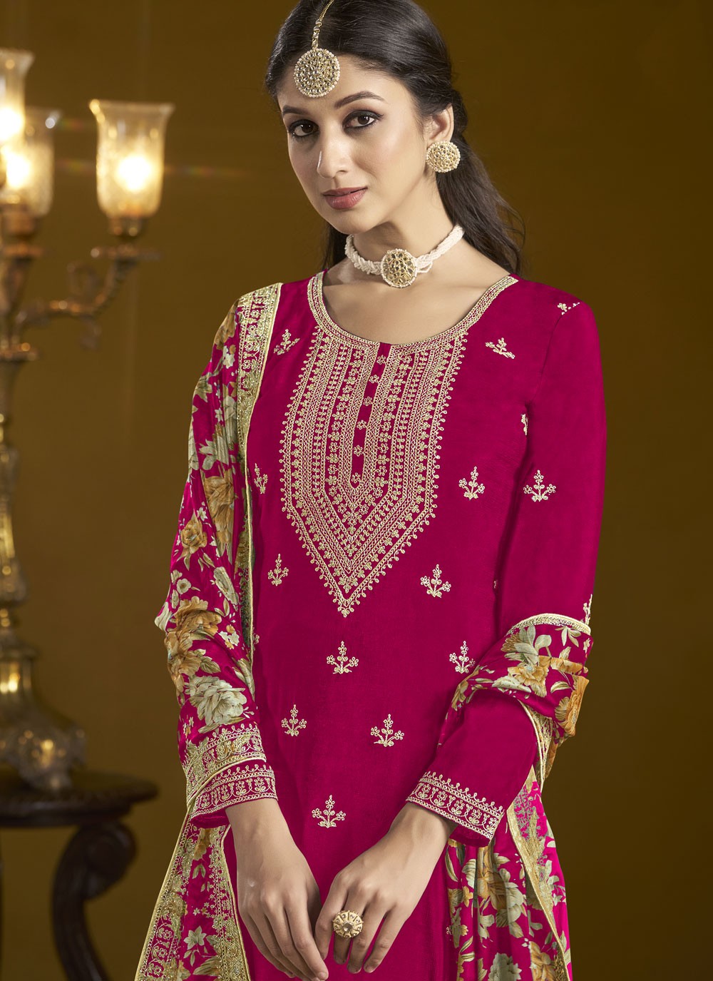 Chinon Salwar Suit - T3810