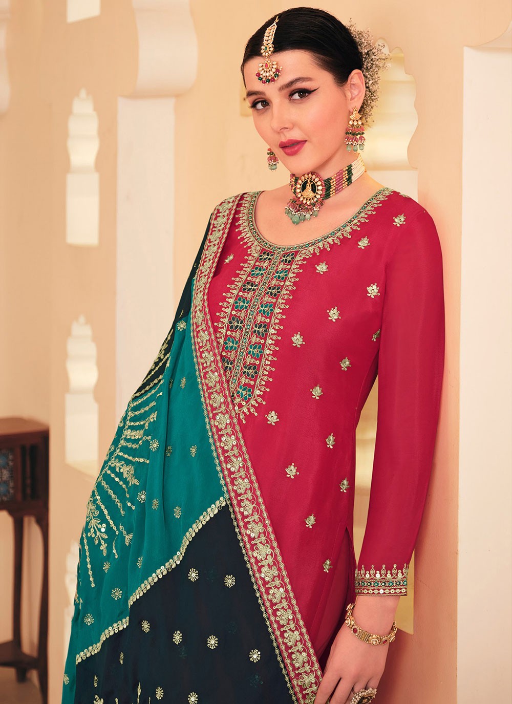 Chinon Salwar Suit - T2616