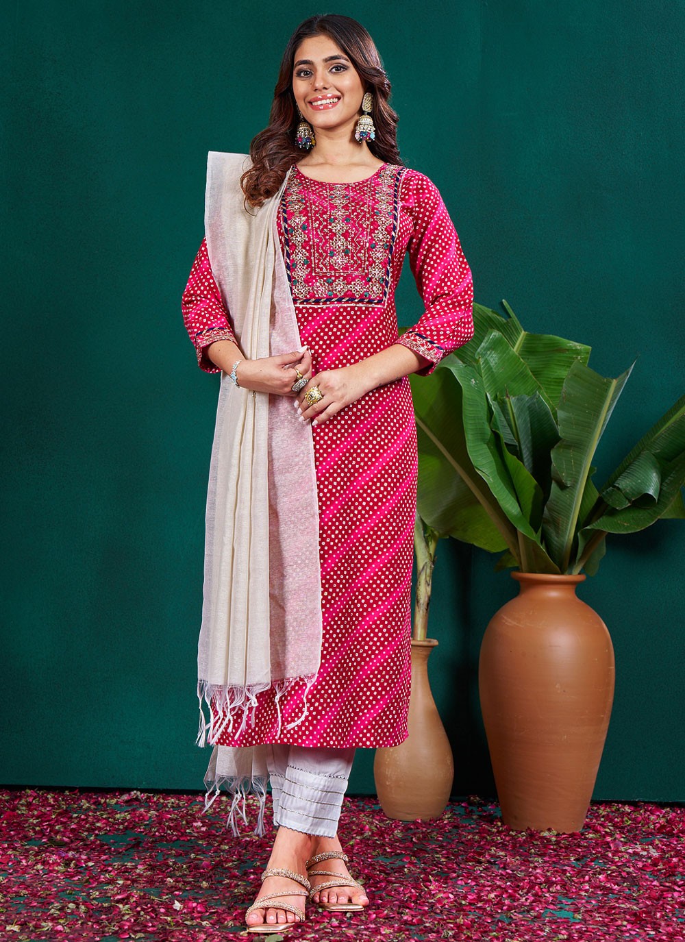 Rayon Salwar Suit - T4153