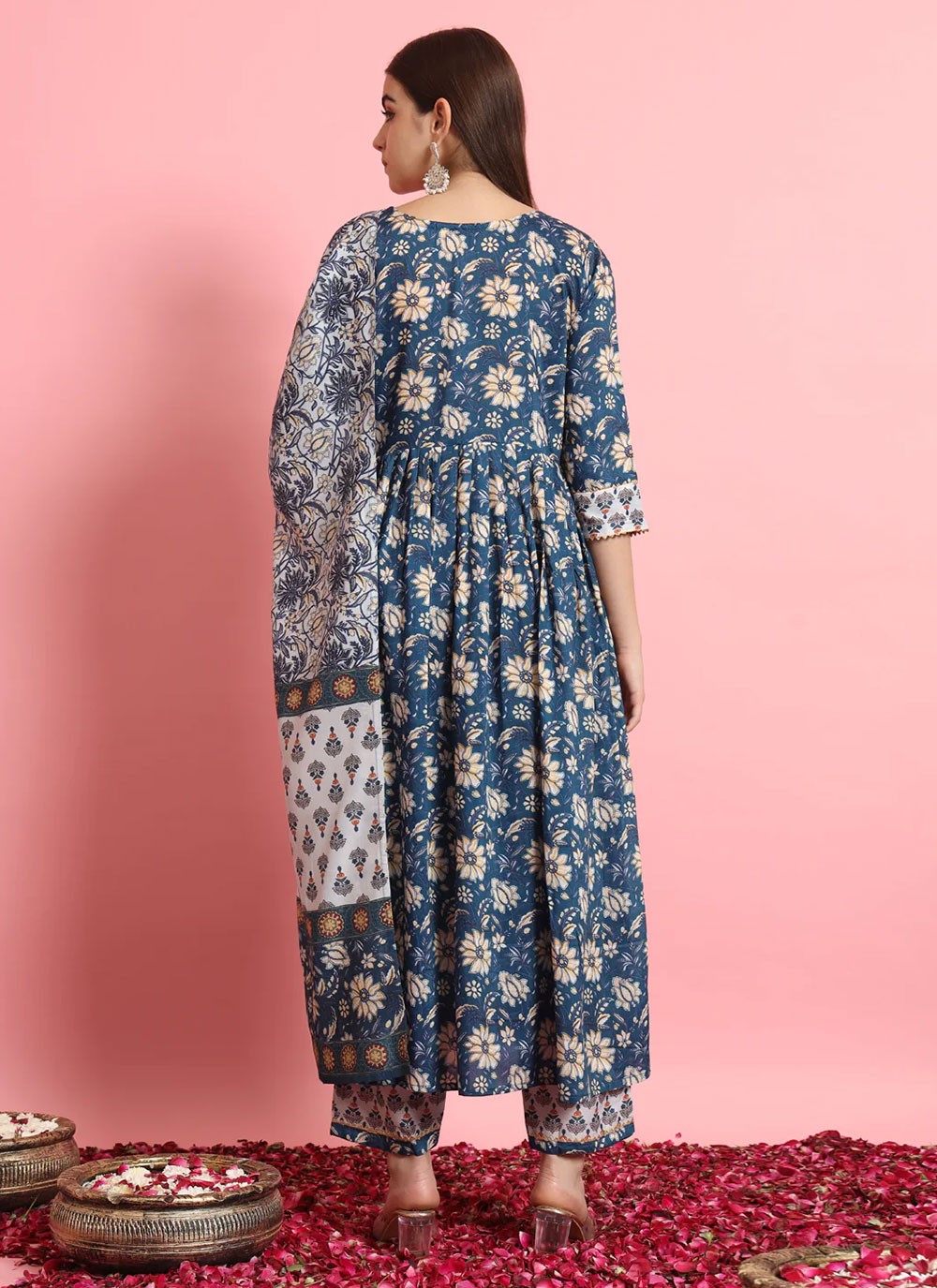 Rayon, Viscose Salwar Suit - T1895