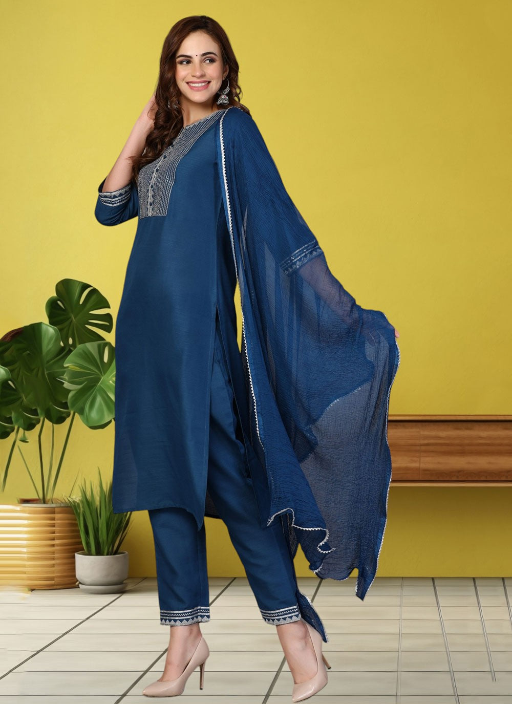 Rayon Salwar Suit - T2566