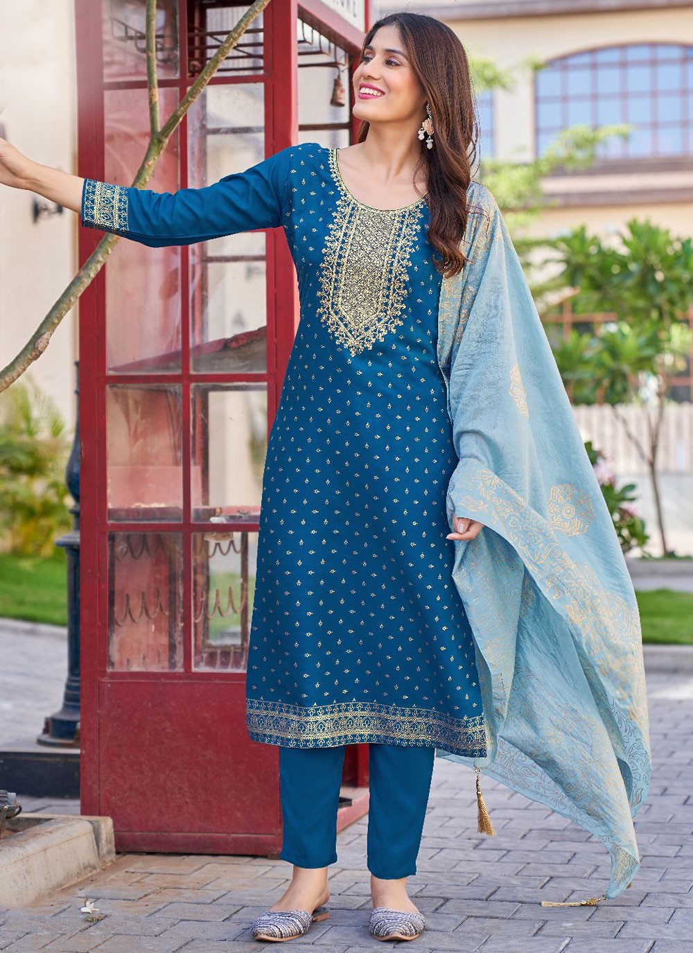 Rayon Salwar Suit - T3536