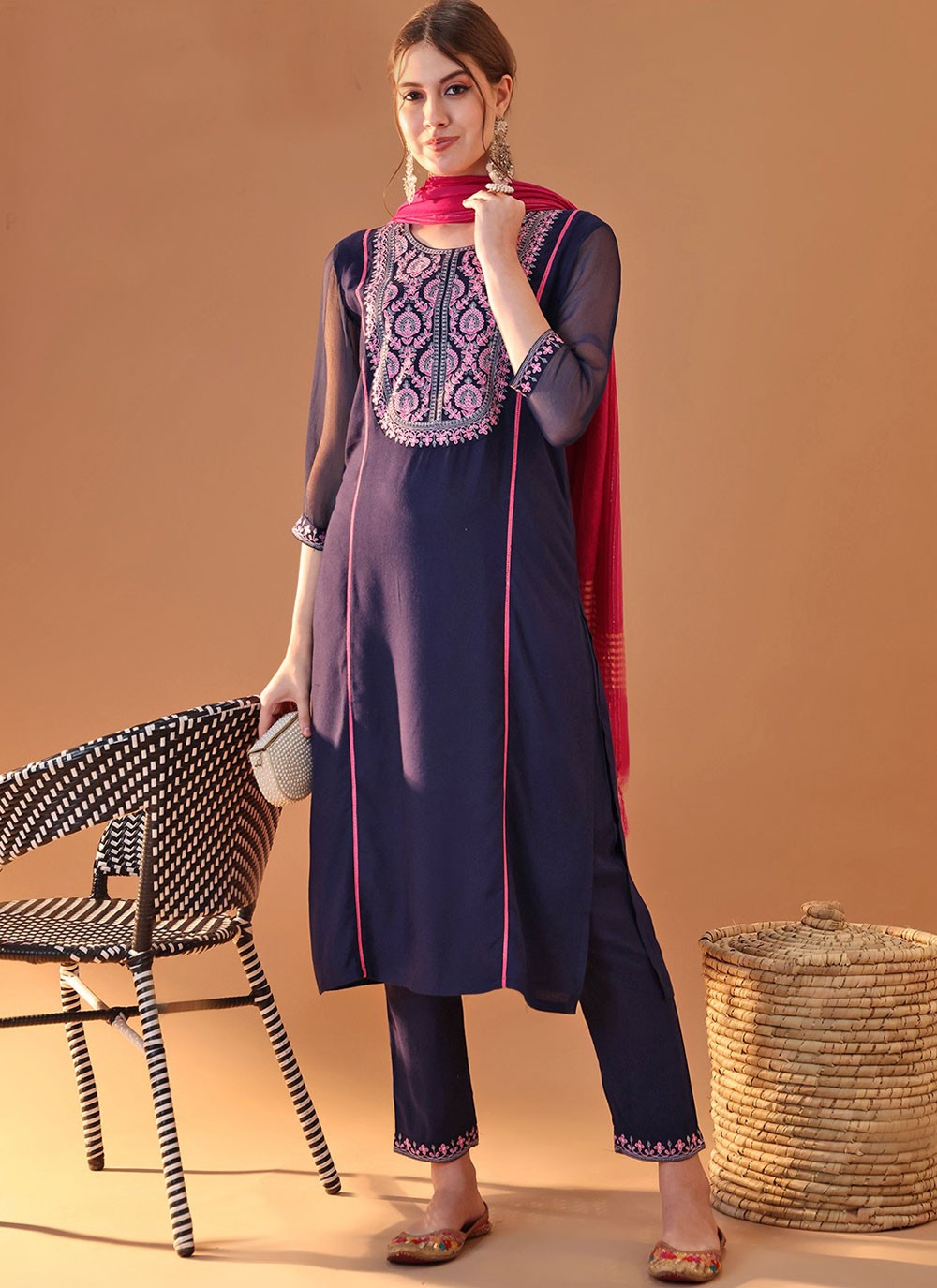 Cotton Salwar Suit - T4232