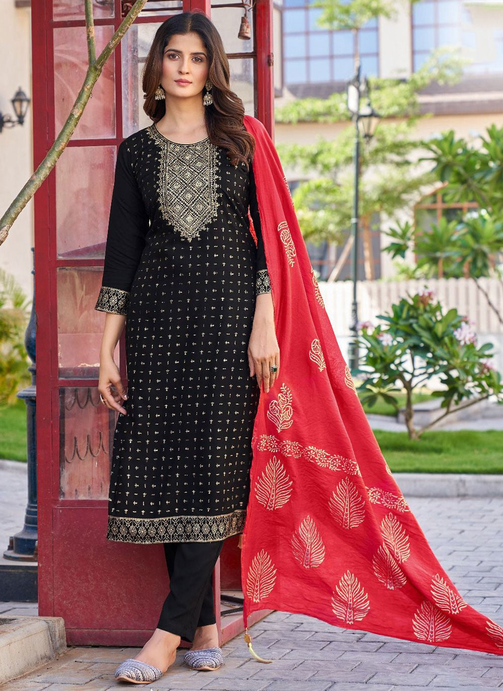 Rayon Salwar Suit - T3536