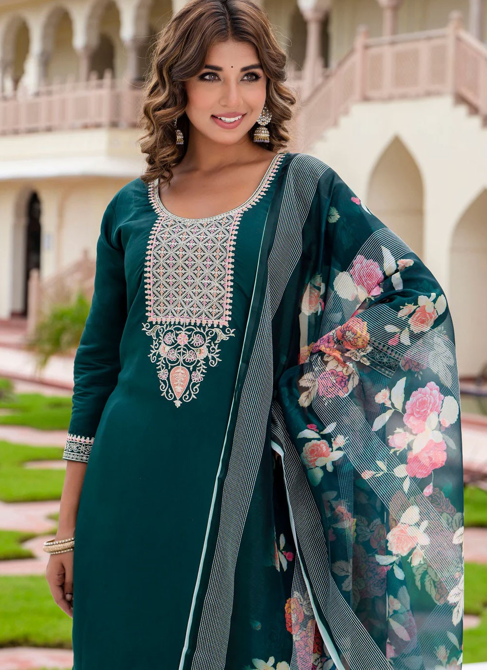 Rayon, Viscose Salwar Suit - T3959