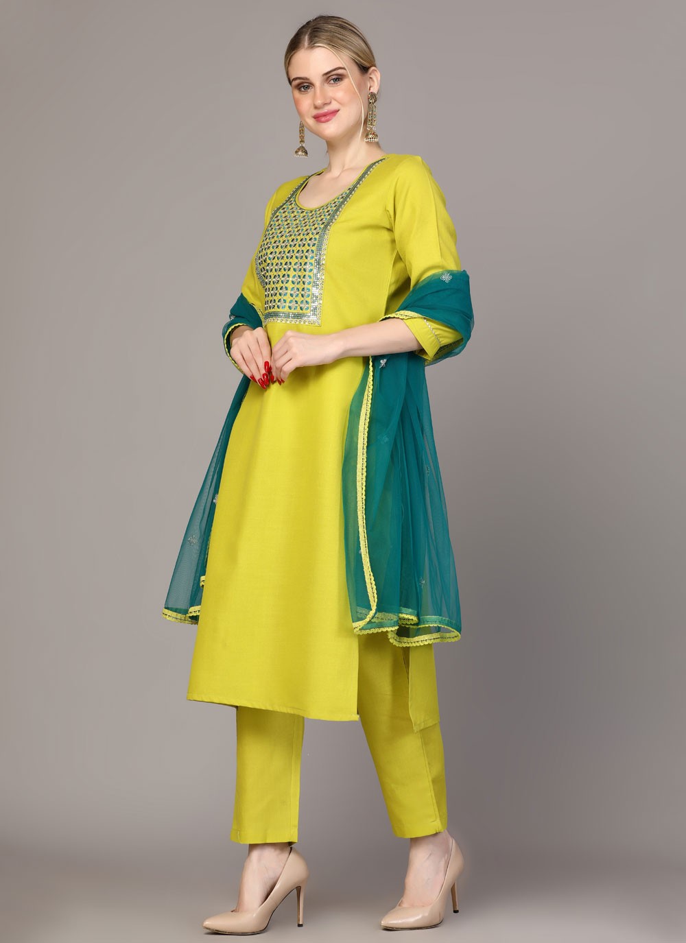 Rayon Salwar Suit - T2381