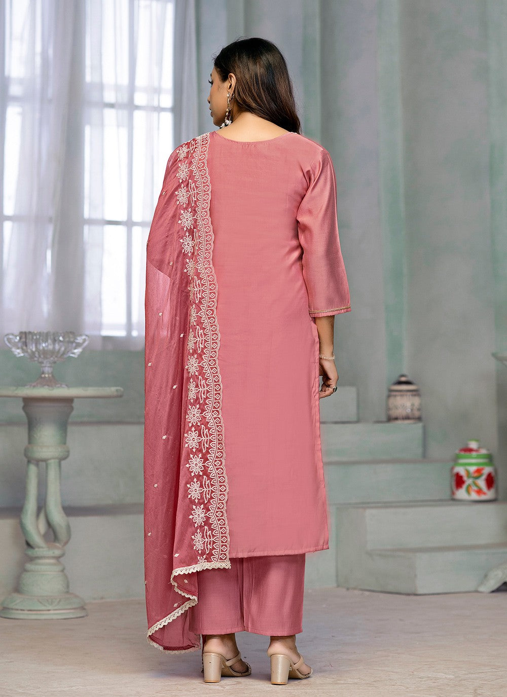 Cotton , Rayon Salwar Suit - T3074