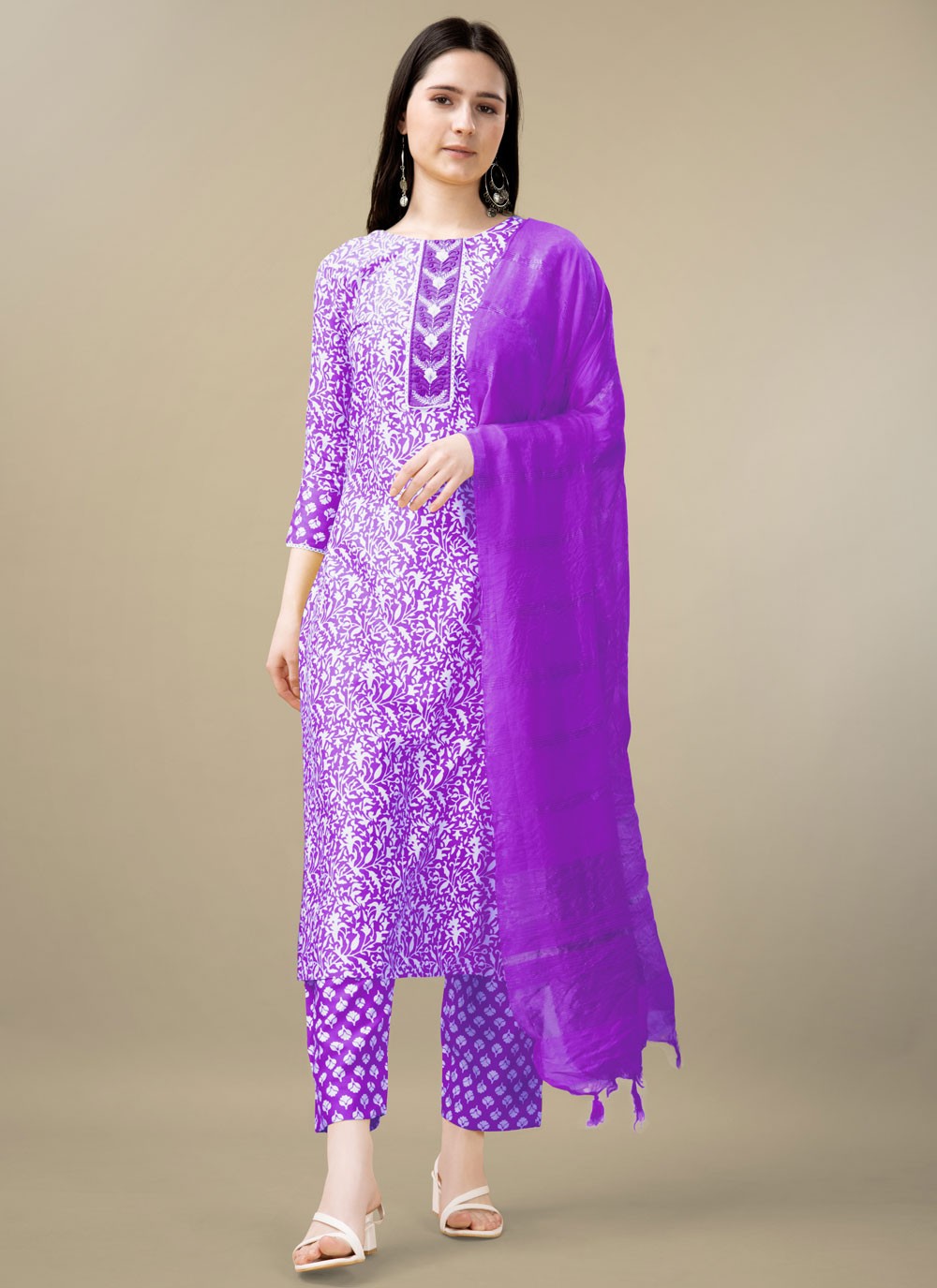 Rayon Salwar Suit - T2083