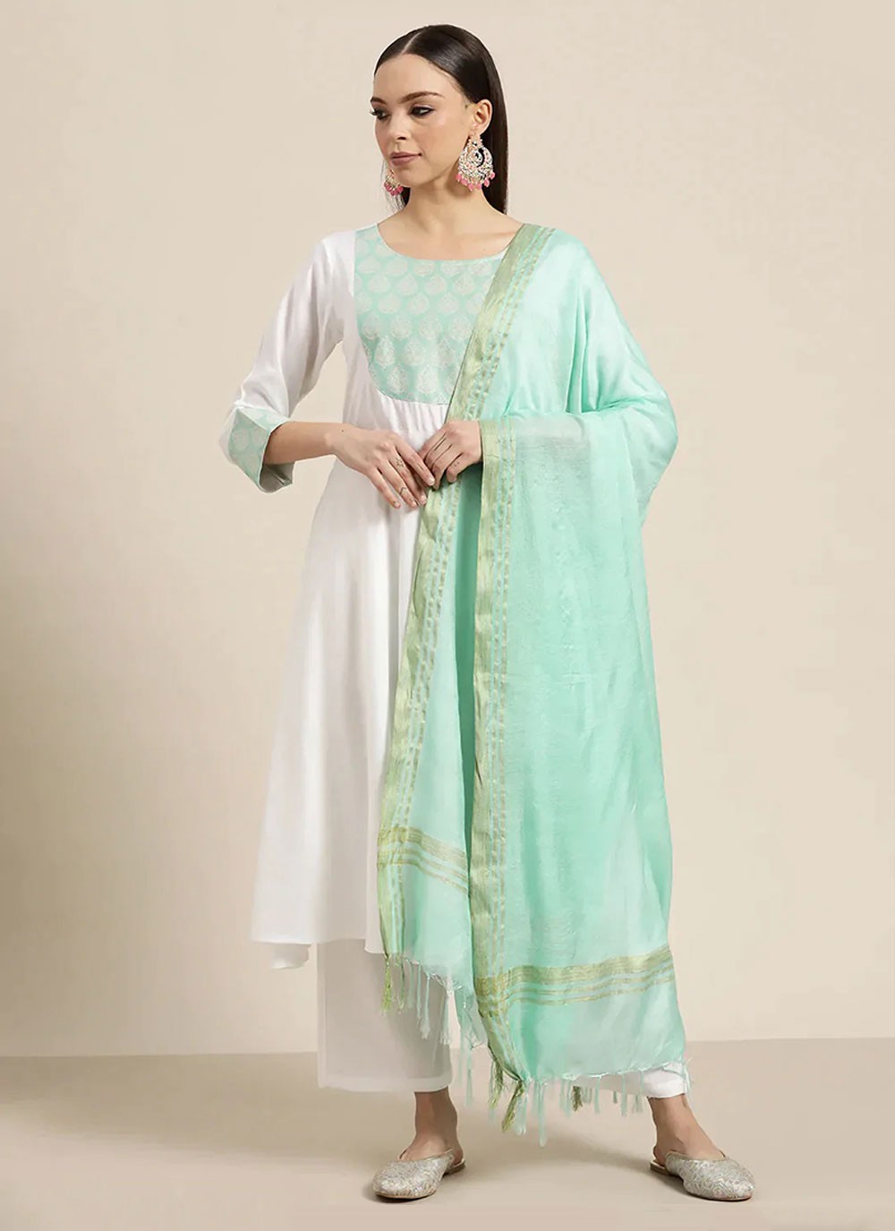 Cotton , Polyester Salwar Suit - T2598