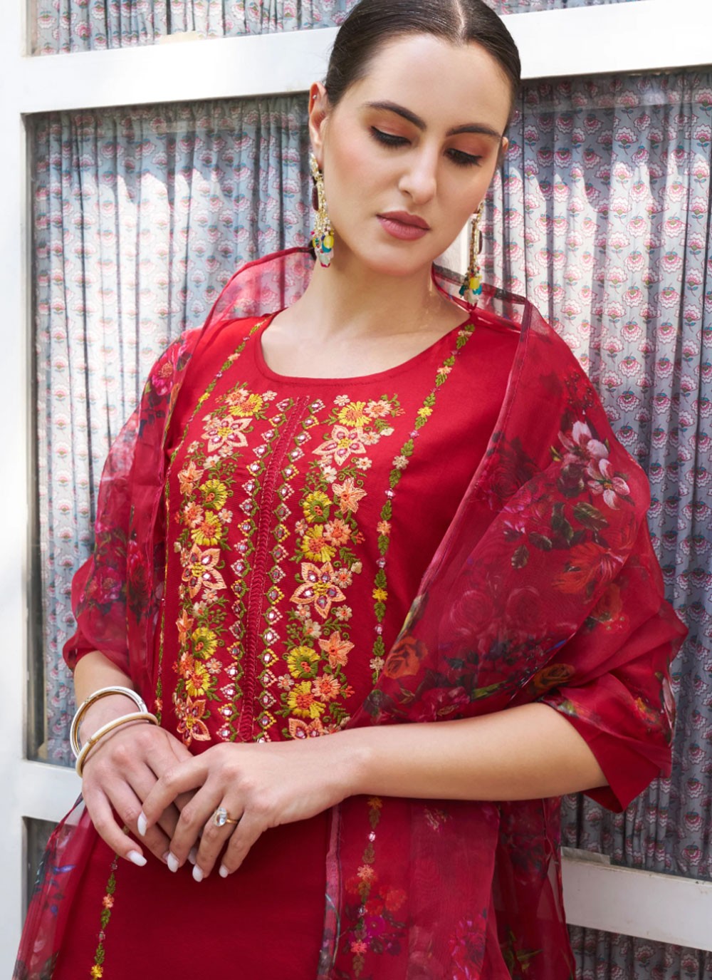 Rayon, Viscose Salwar Suit - T2791