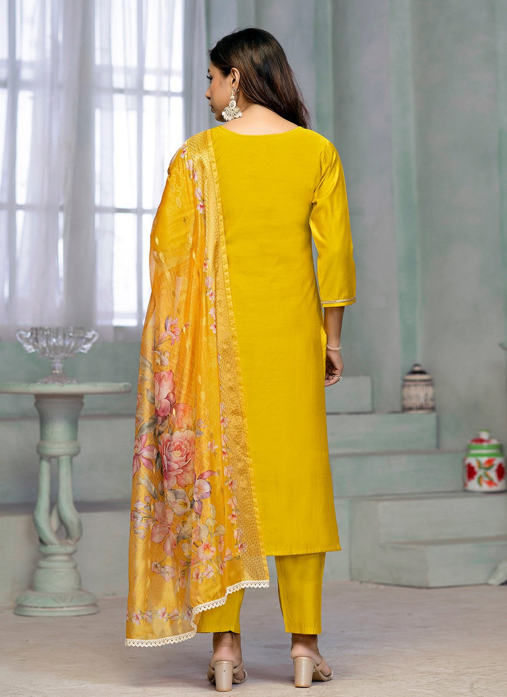 Cotton , Rayon Salwar Suit - T3074