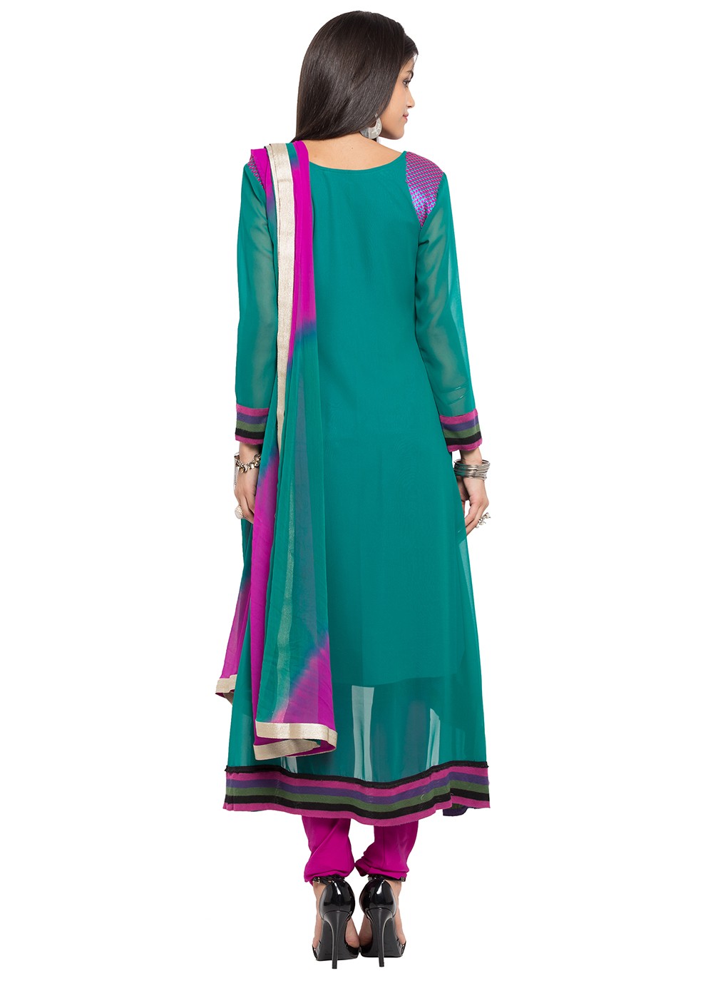 Faux Georgette Salwar Suit - T237