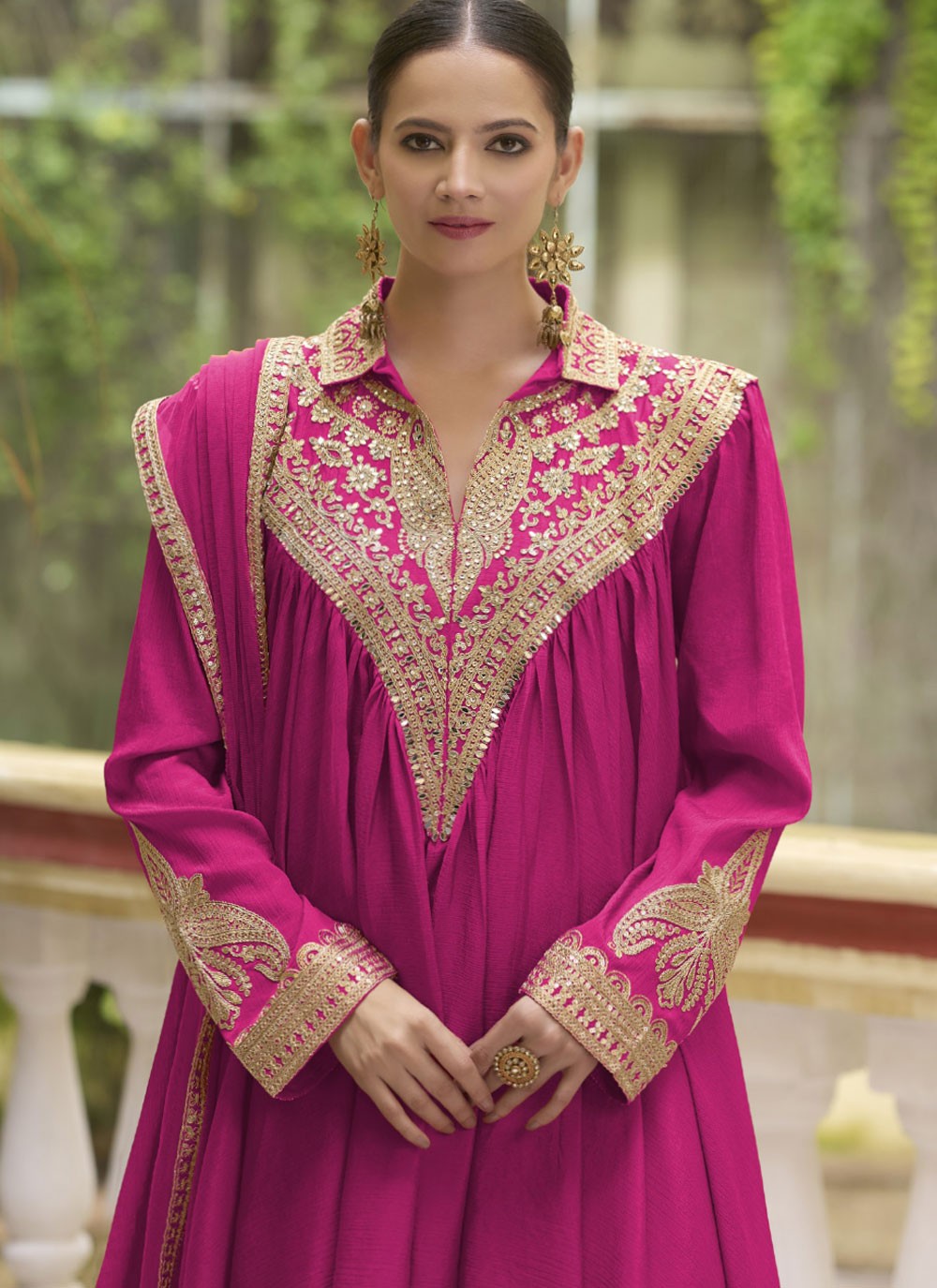 Chinon Salwar Suit - T4019