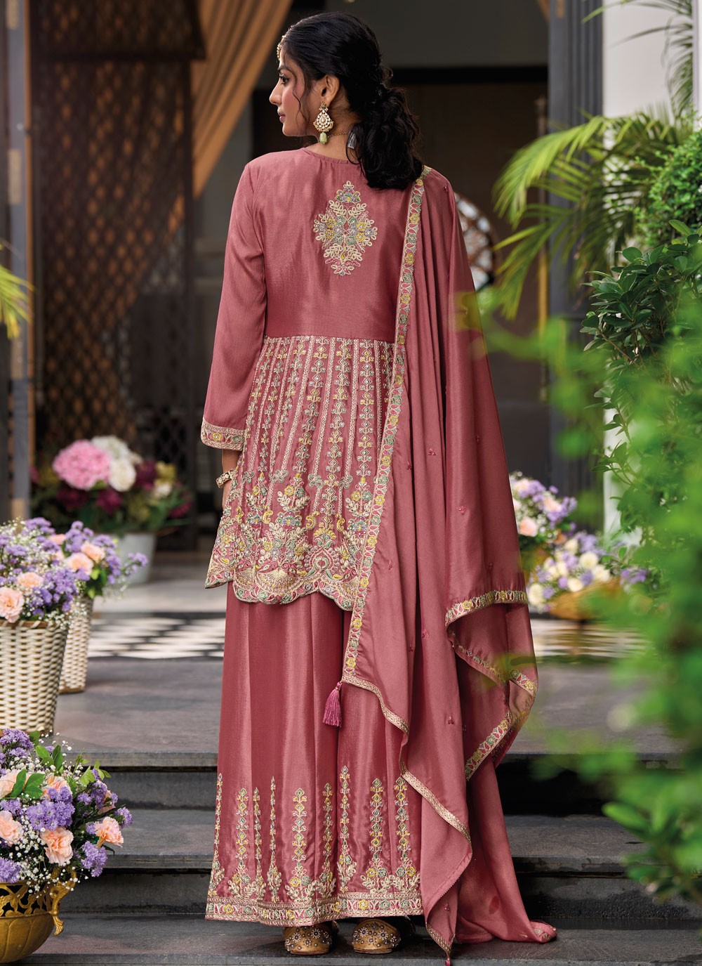 Chinon Salwar Suit - T4063