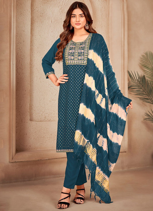 Rayon Salwar Suit - T3869