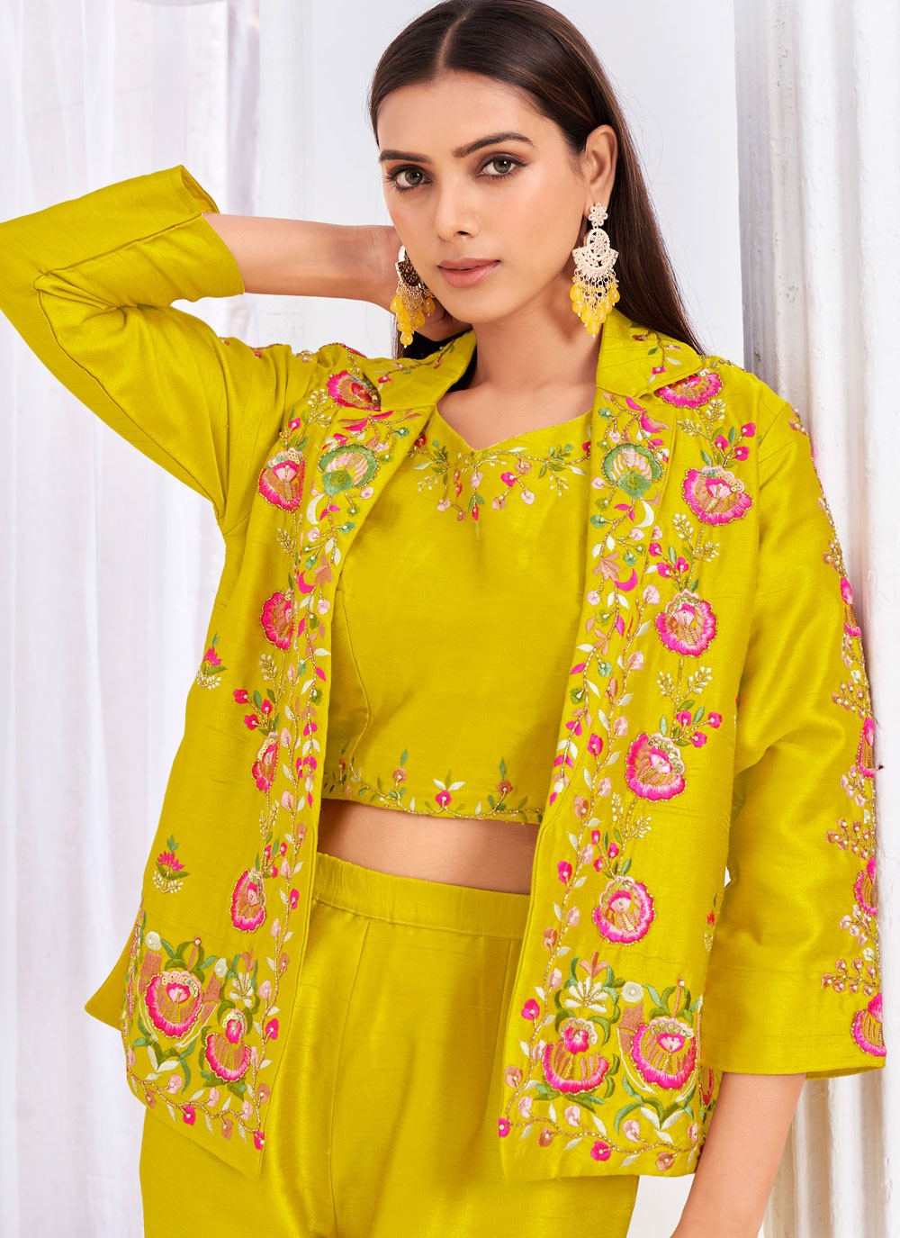 Tussar Silk Salwar Suit - T2721