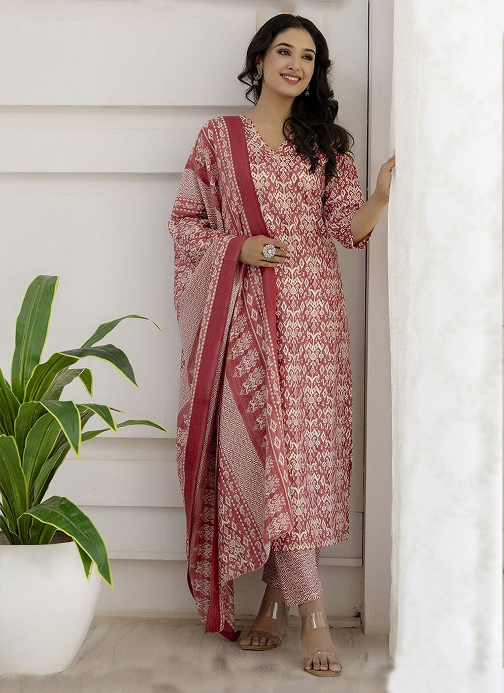 Cotton Salwar Suit - T2955