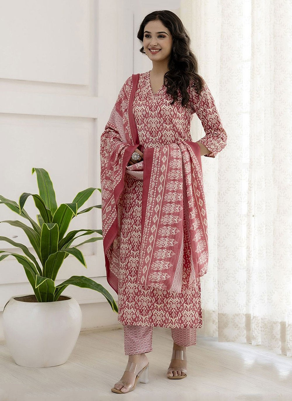 Cotton Salwar Suit - T2955