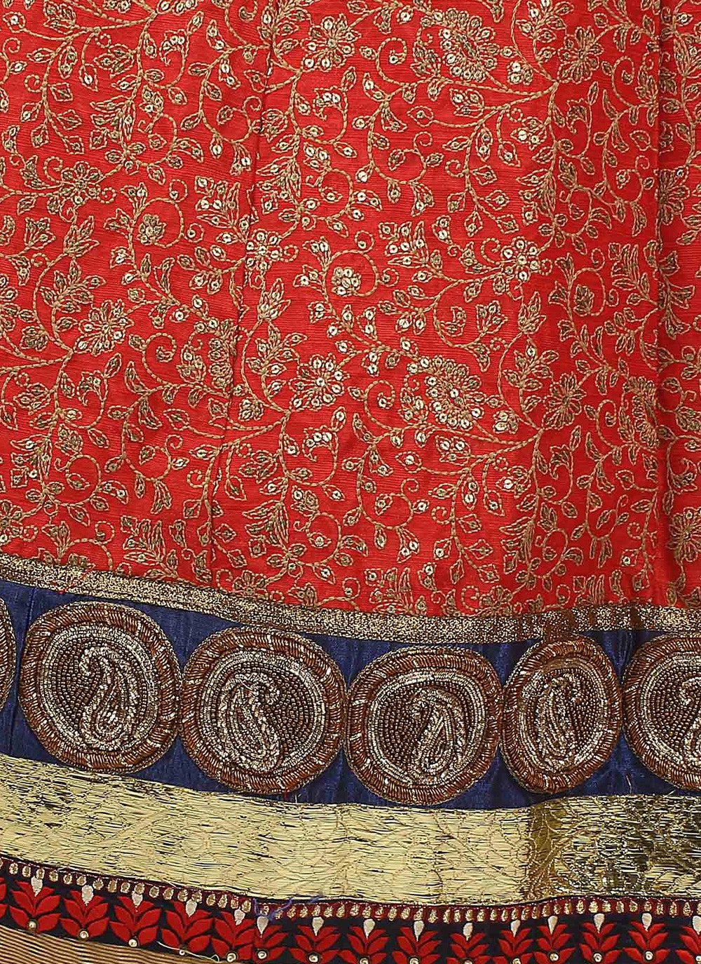 Sequins Art Silk A - Line Lehenga - L0504