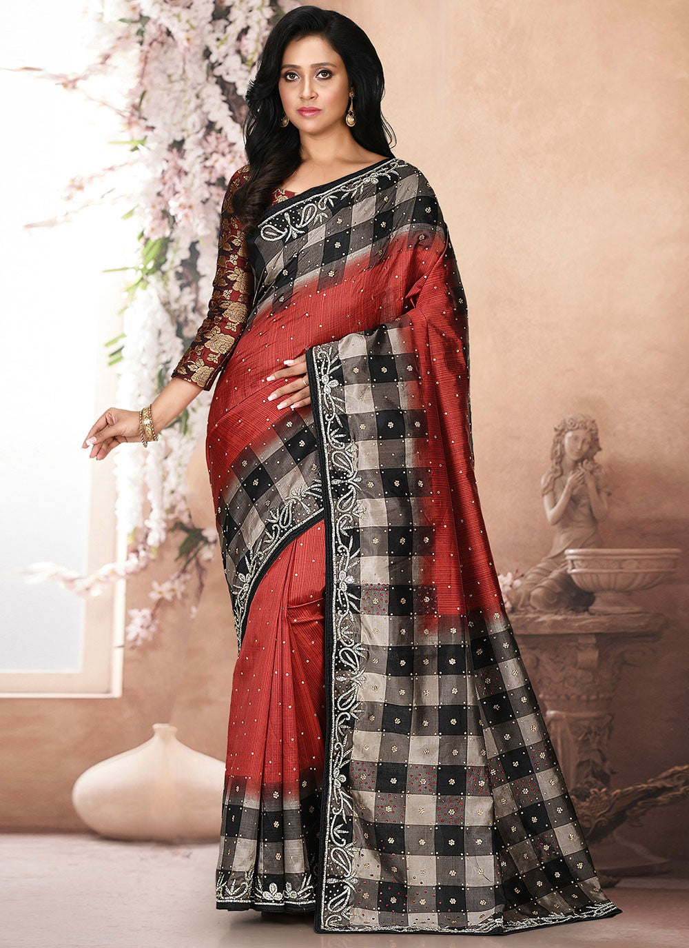 Traditional Weaving Zari Kanjivaram Silk Saree - S1104