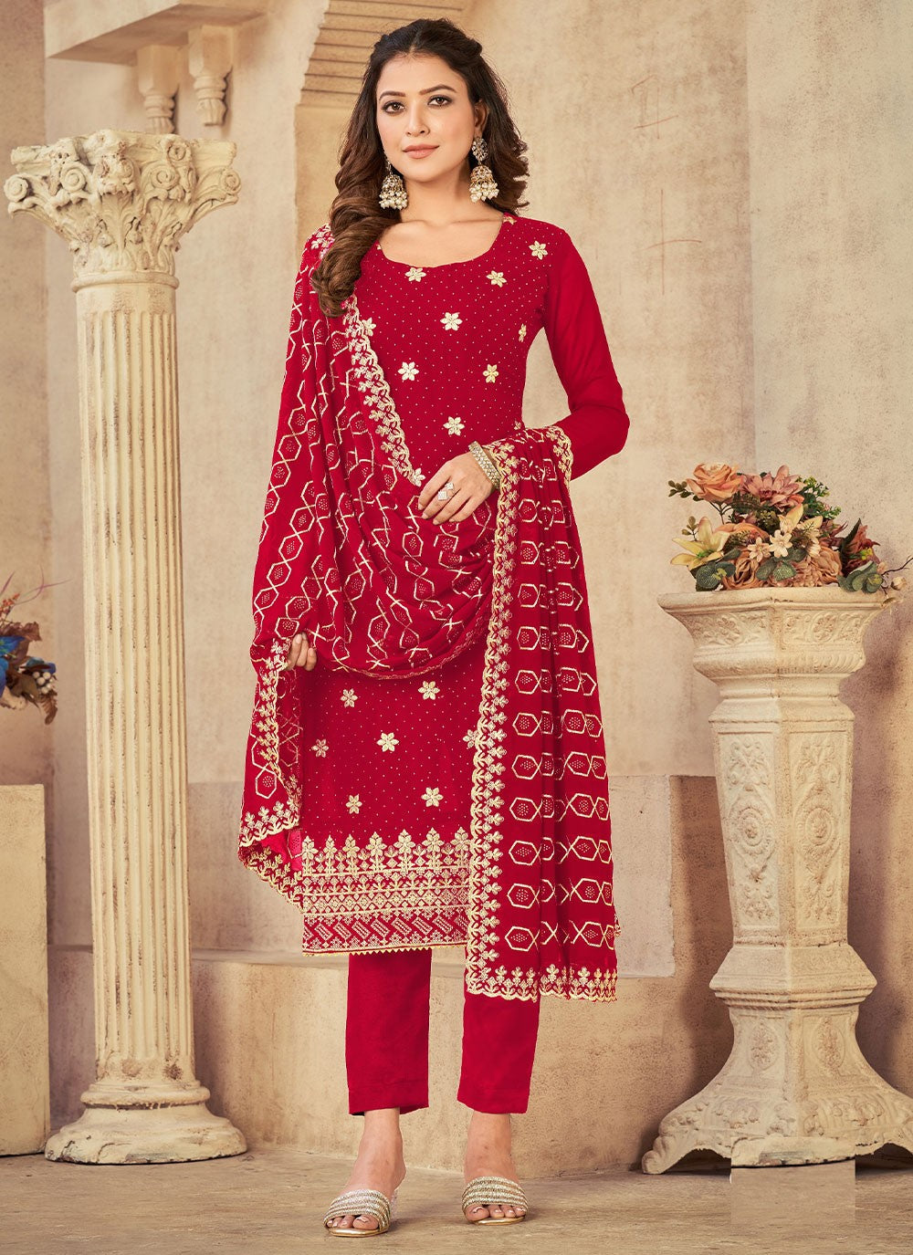 Georgette Salwar Suit - T1068