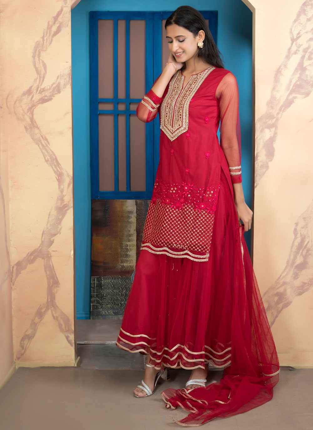 Georgette Salwar Suit - T3270