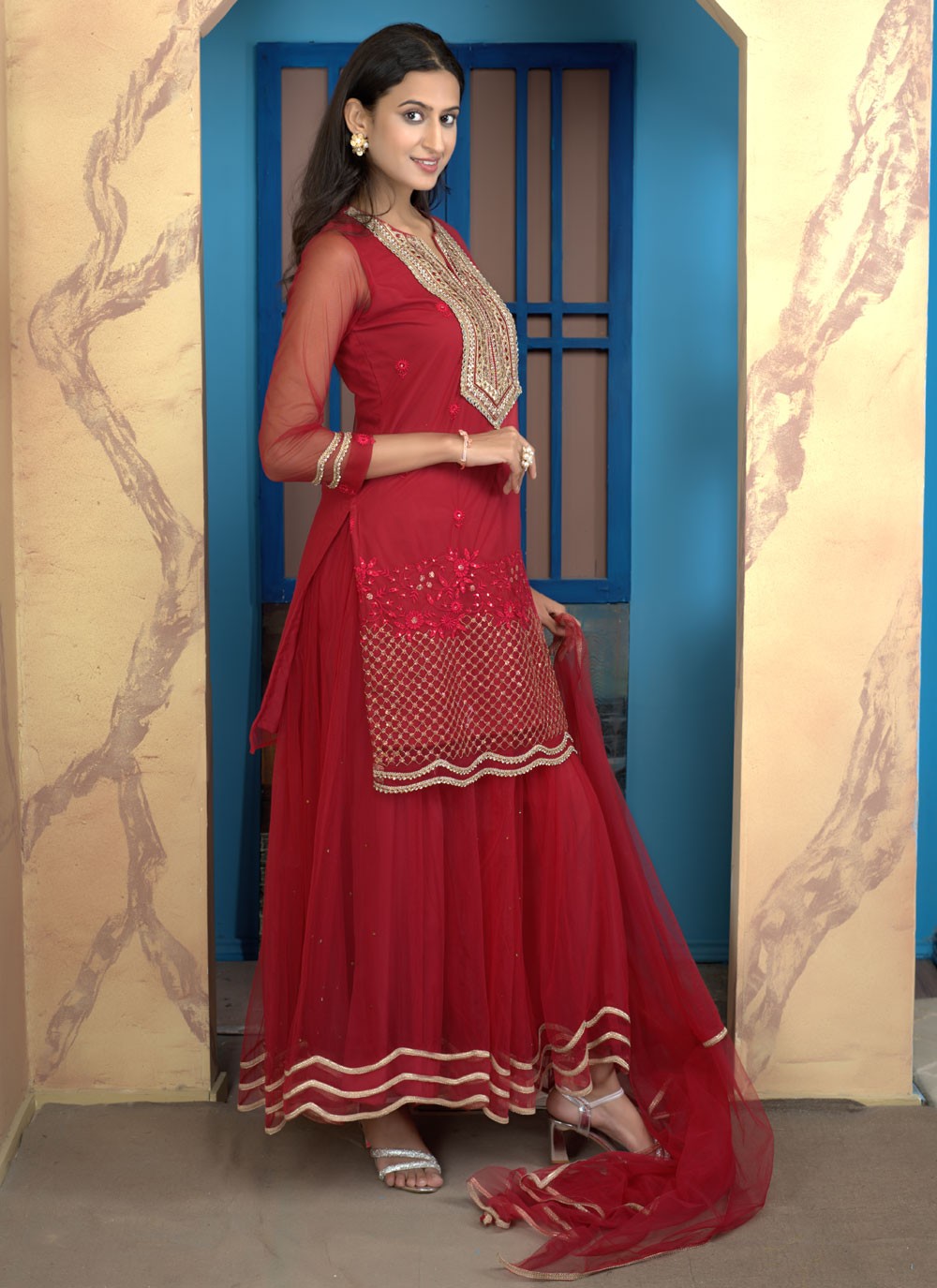 Georgette Salwar Suit - T3270