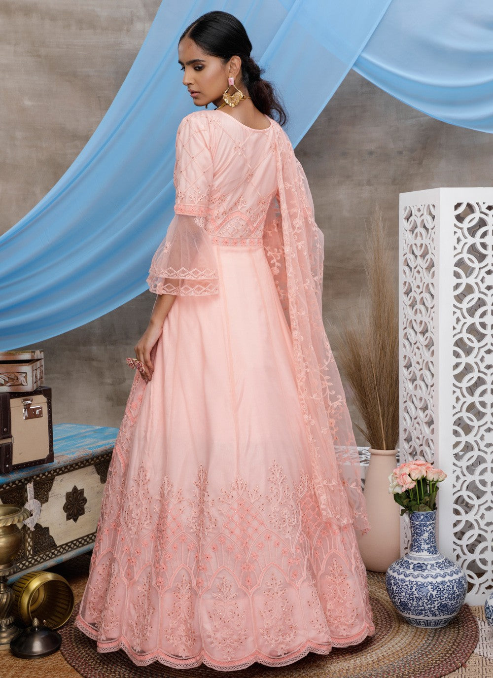 Net Gown - G1002