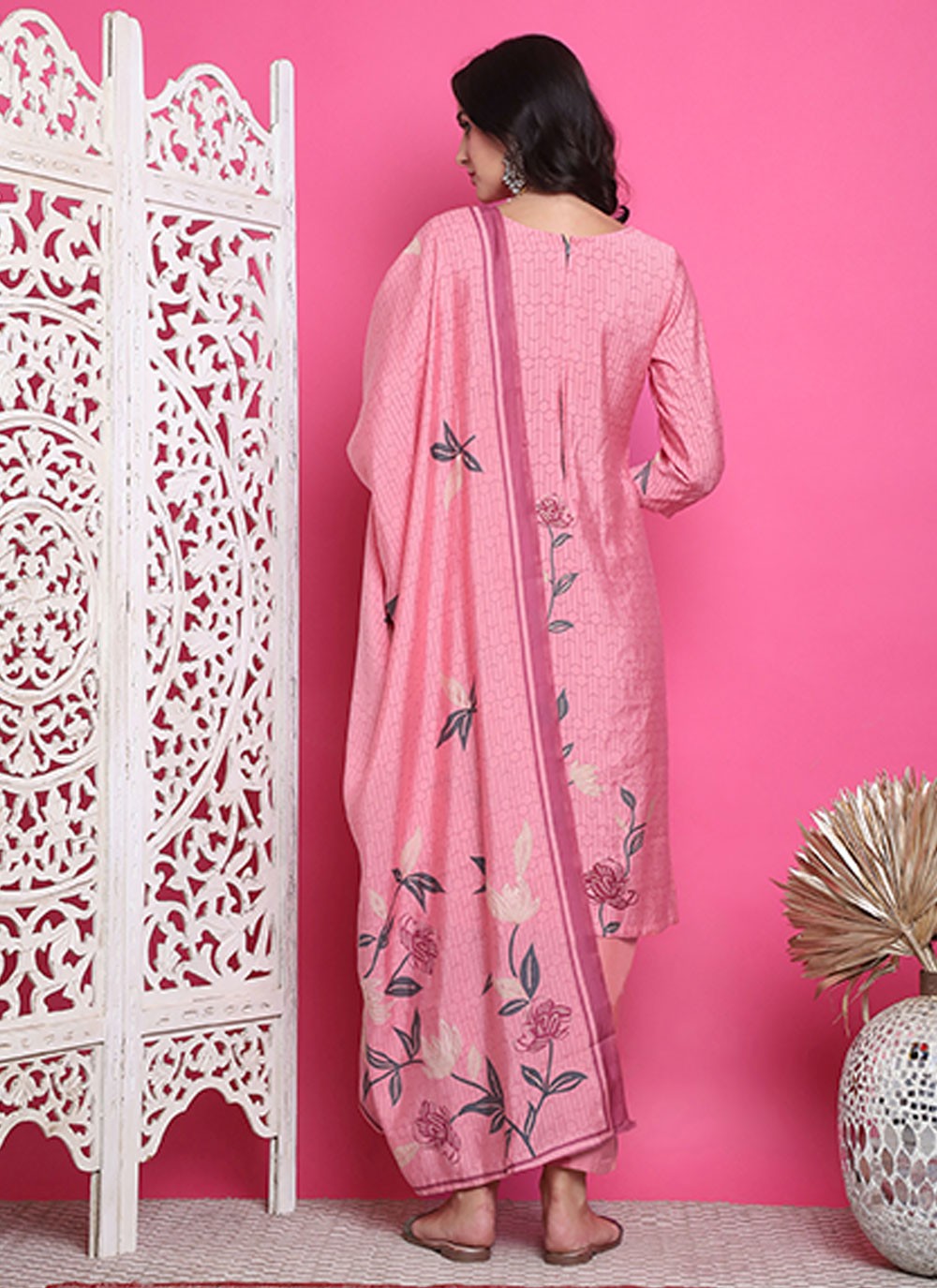 Muslin Salwar Suit - T3142