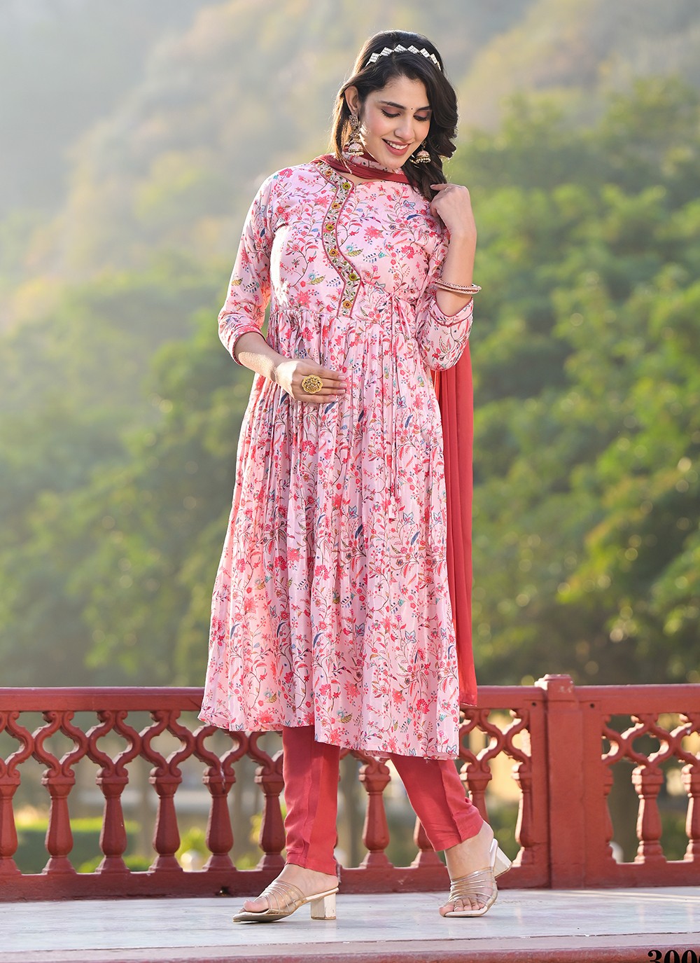 Georgette Salwar Suit - T1940