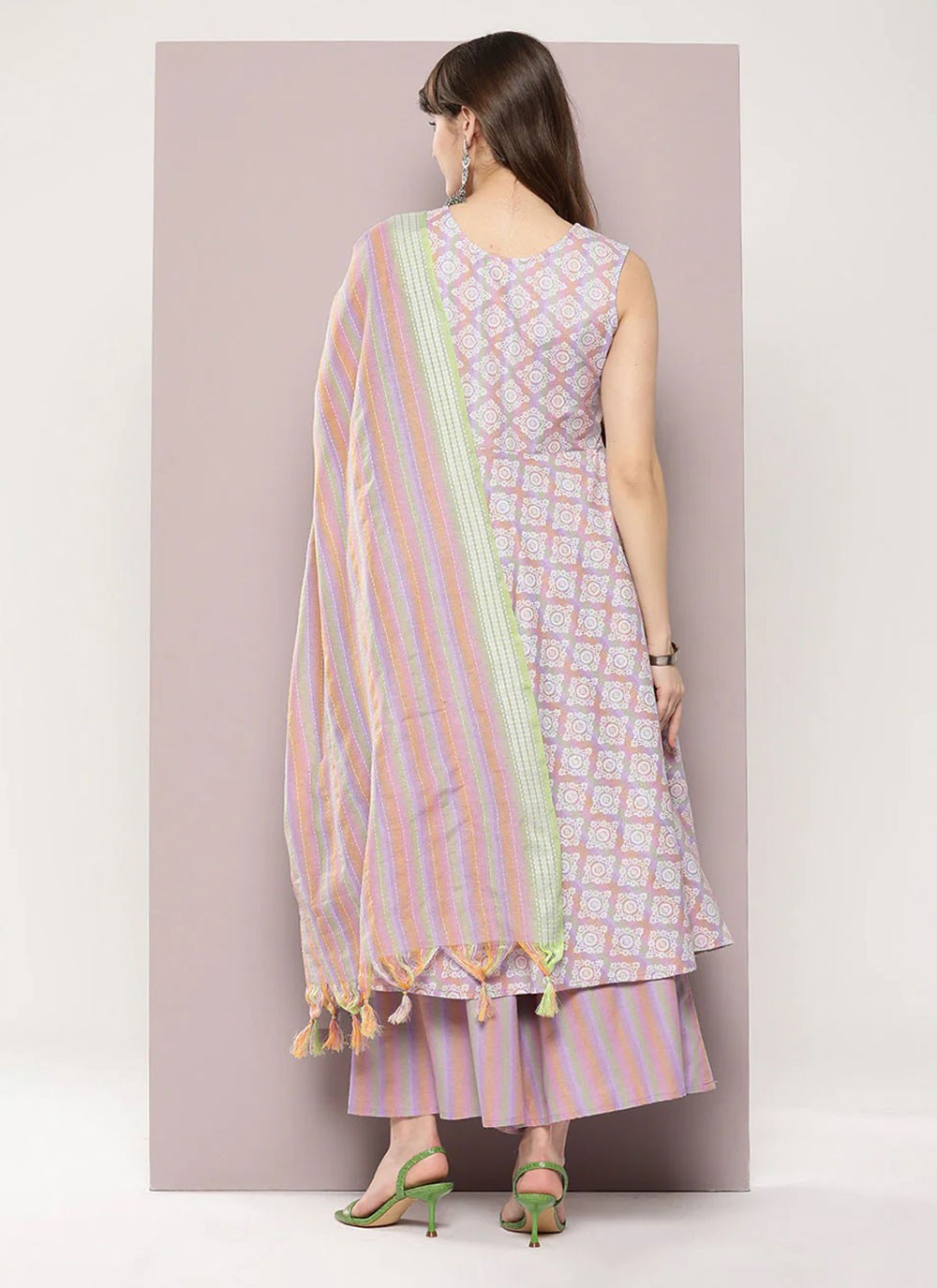 Cotton , Polyester Salwar Suit - T2598