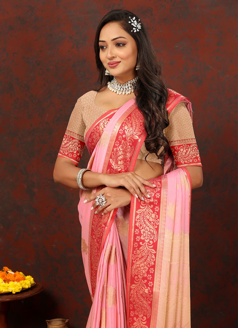 Classic Designer Soft Cotton Saree - S4848