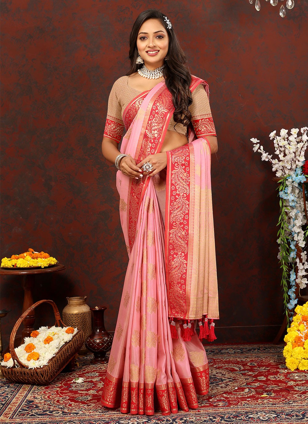 Classic Designer Soft Cotton Saree - S4848